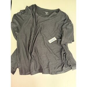Old Navy Active Mens Dark Gray Cloud 94 Soft Go Dry T Shirt Size 3XL